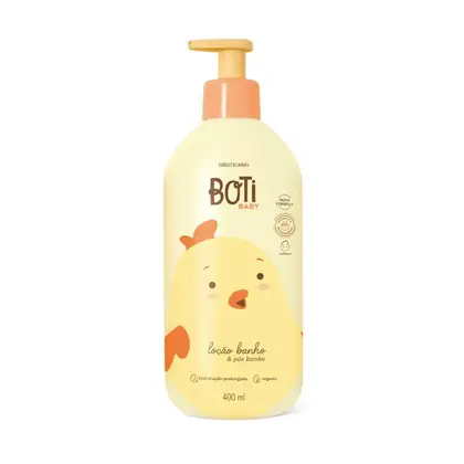 Loção Banho e Pós Banho da Lua Boti Baby 400ml — Oboticário com entrega em Recife e RMR | Liquida Perfumes