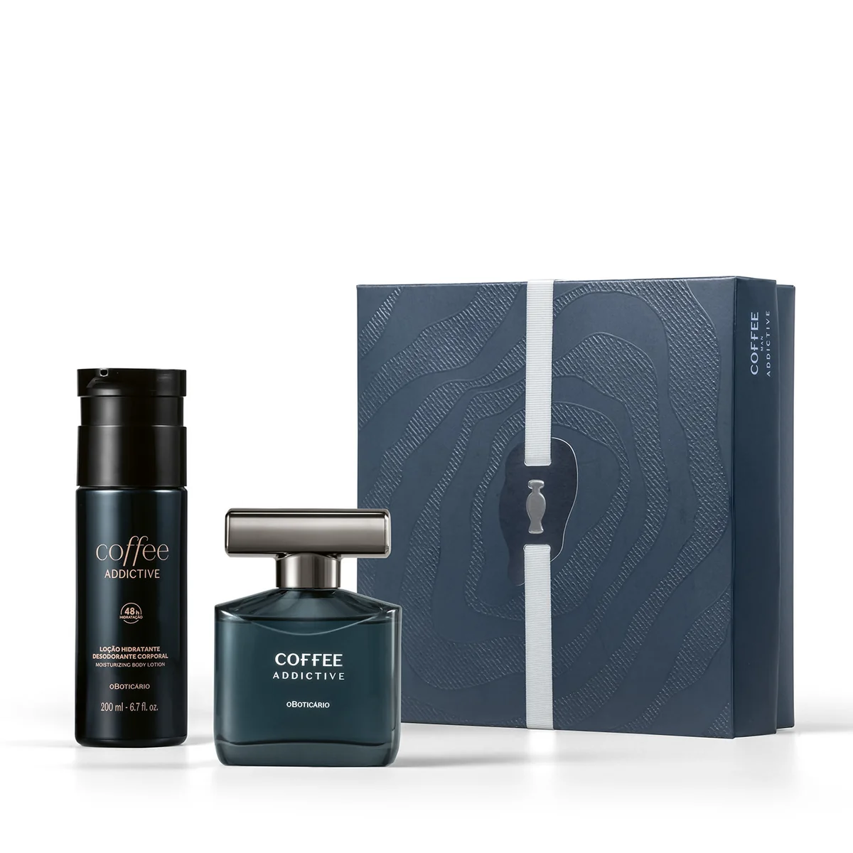 Kit Coffee Man Addictive Dia dos Pais 2026 — Oboticário com entrega em Recife e RMR | Liquida Perfumes