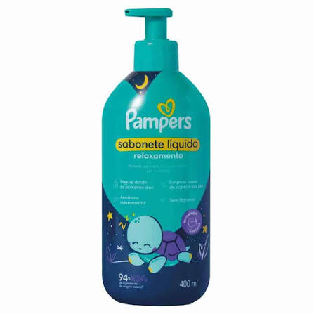 Sabonete Liquido Relaxamento 400ml Pampers — Pampers com entrega em Recife | Liquida Perfumes