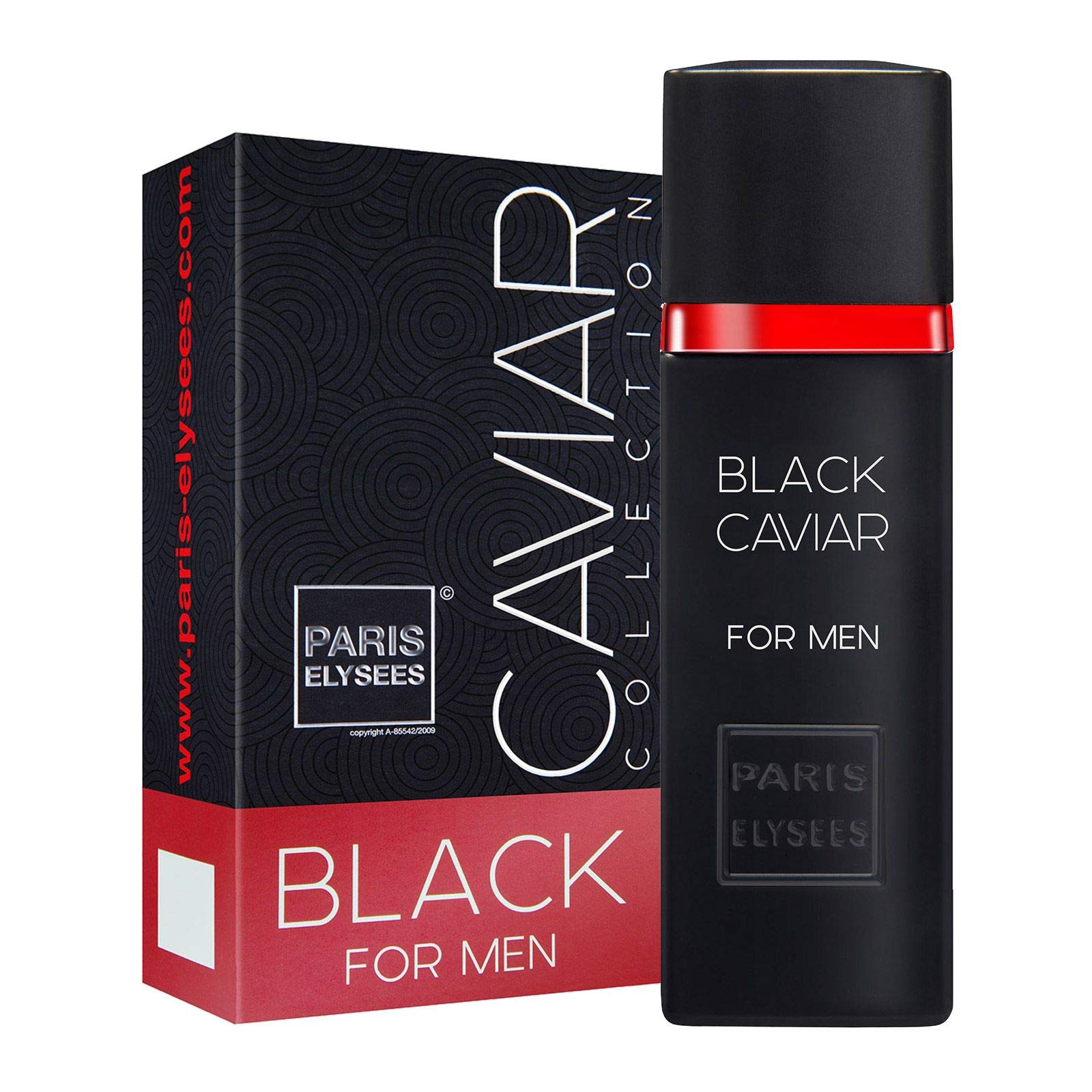 Black Caviar For Men Paris Elysees (Esgotado) — Paris Elysees com entrega em Recife e RMR | Liquida Perfumes