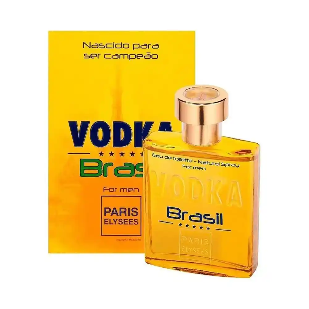Vodka Brasil For Men Paris Elysees — ParisElysees com entrega em Recife e RMR | Liquida Perfumes