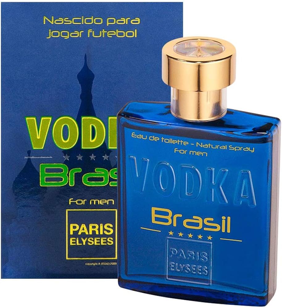 Vodka Brasil Azul For Men Paris Elysees — ParisElysees com entrega em Recife e RMR | Liquida Perfumes
