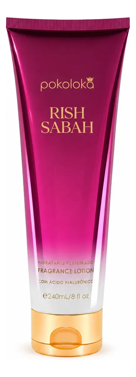 Hidratante Pokoloka Luxury Rish Sabah 240ml — Pokoloka com entrega em Recife e RMR | Liquida Perfumes