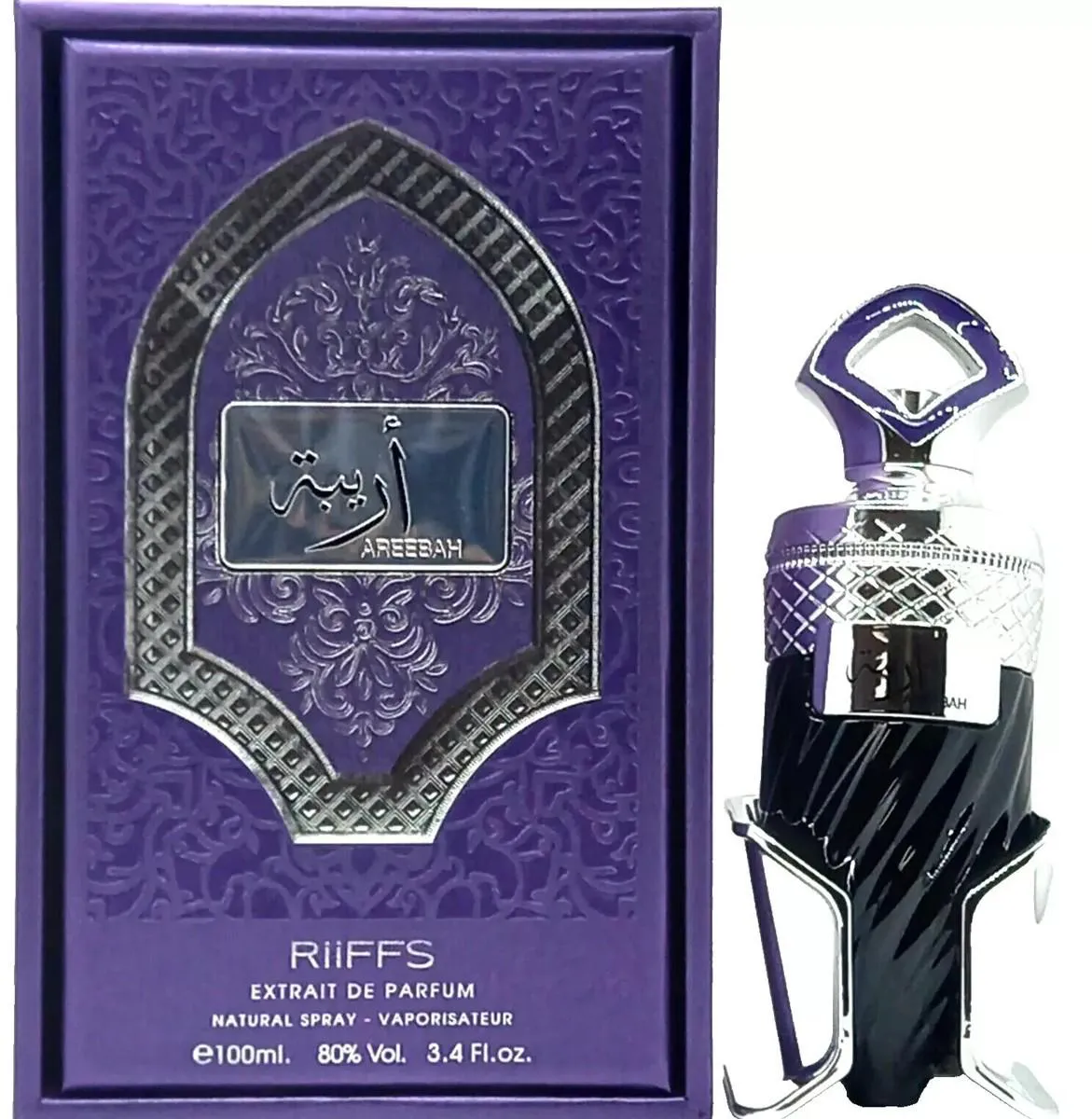 Areebah Extrait de Parfum 100ml — Riifs com entrega em Recife e RMR | Liquida Perfumes