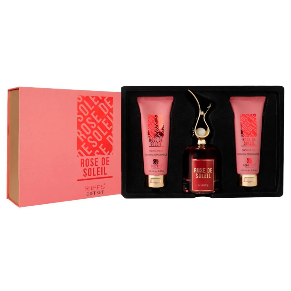 Kit Body Lotion Rose de Soleil Riifs Parfums — Riifs com entrega em Recife e RMR | Liquida Perfumes