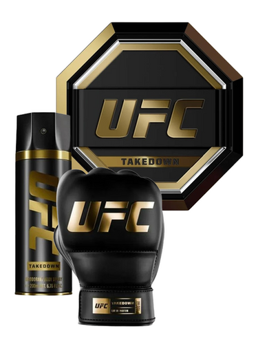 Kit Takedown + Body Spray 200ml UFC — UFC com entrega em Recife e RMR | Liquida Perfumes